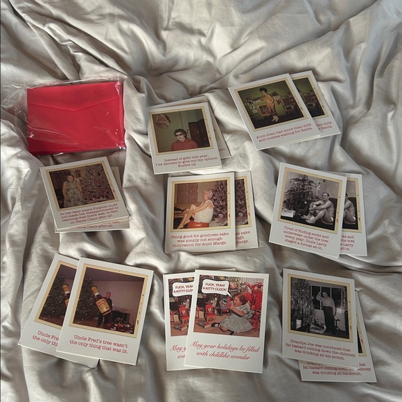Lumens Other - Vintage brand new in wrapping Humorous 16 Greeting Cards Set. Photos and text!!!